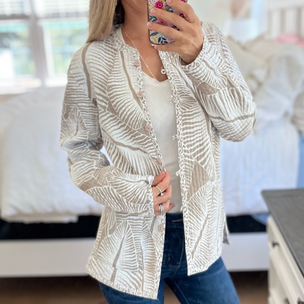 PECK & PECK cotton reversible jacket